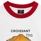 Áo Thun Ringer Relaxed Fit Sweet Pastry Croisant