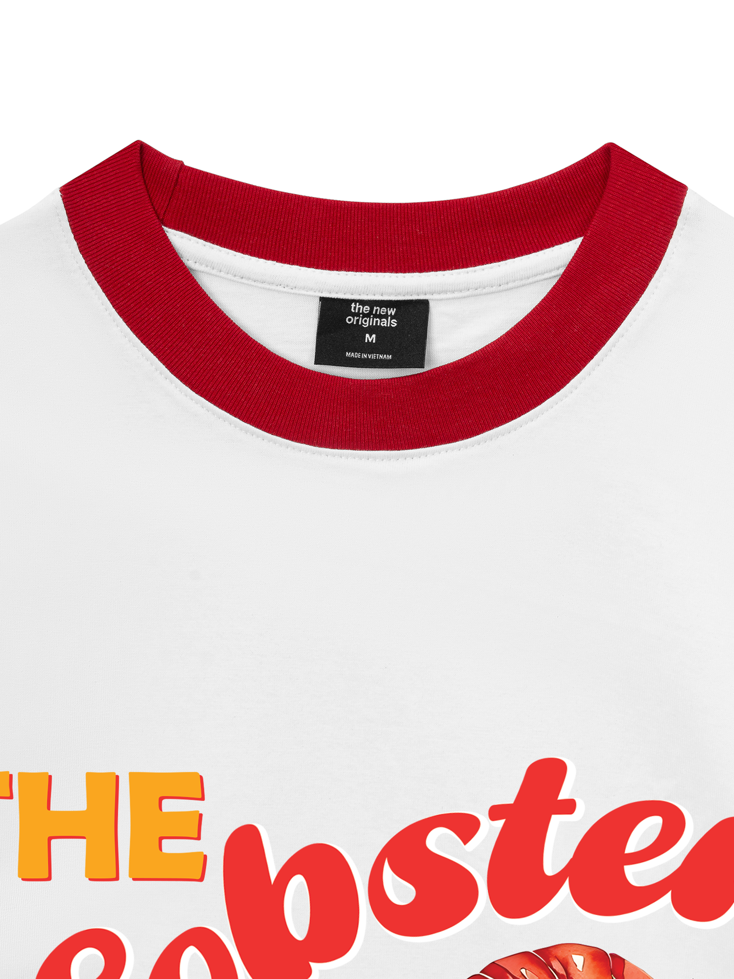 Áo Thun Ringer Relaxed Fit Summer Vibes The Lobster