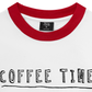 Áo Thun Ringer Relaxed Fit Sweet Pastry Coffee Time