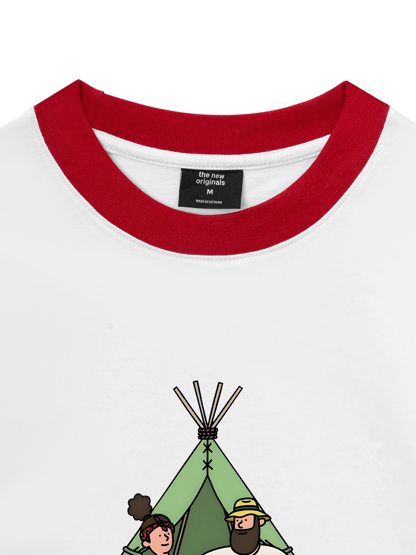 Áo Thun Ringer Relaxed Fit camper