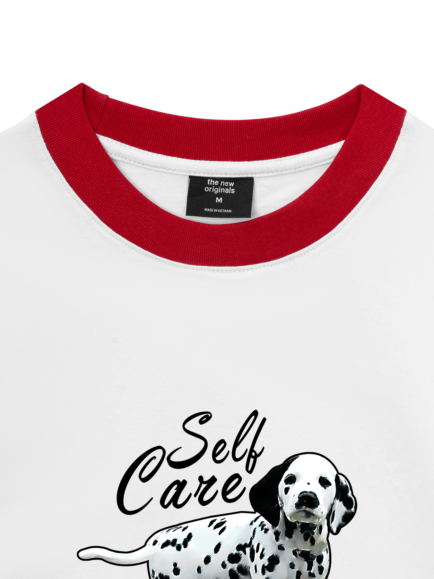 Áo Thun Ringer Relaxed Fit Animal Rainy Puppy