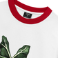 Áo Thun Ringer Relaxed Fit Tropical Alocasia Leaf