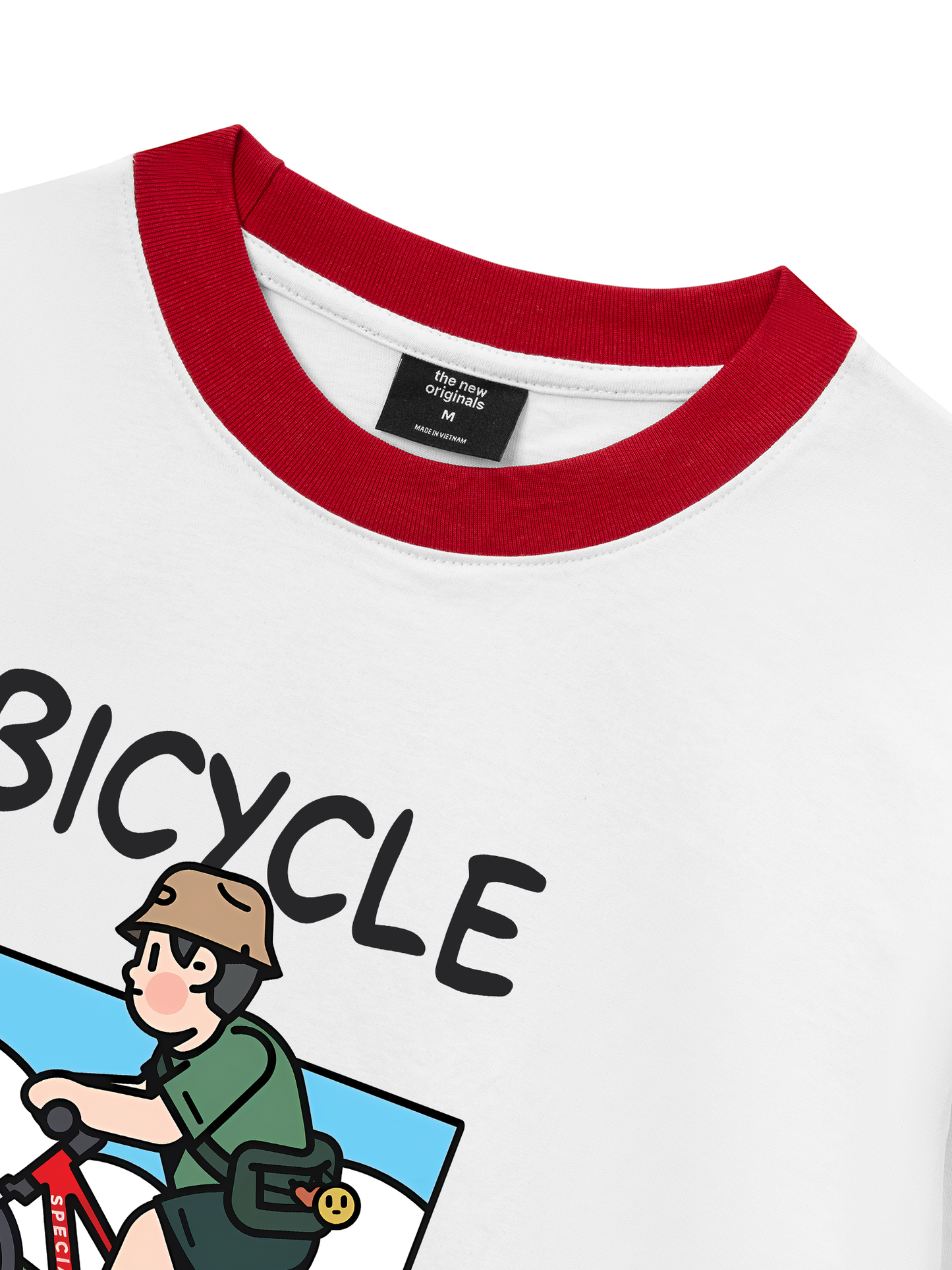 Áo Thun Ringer Relaxed Fit Weekend Bicycle