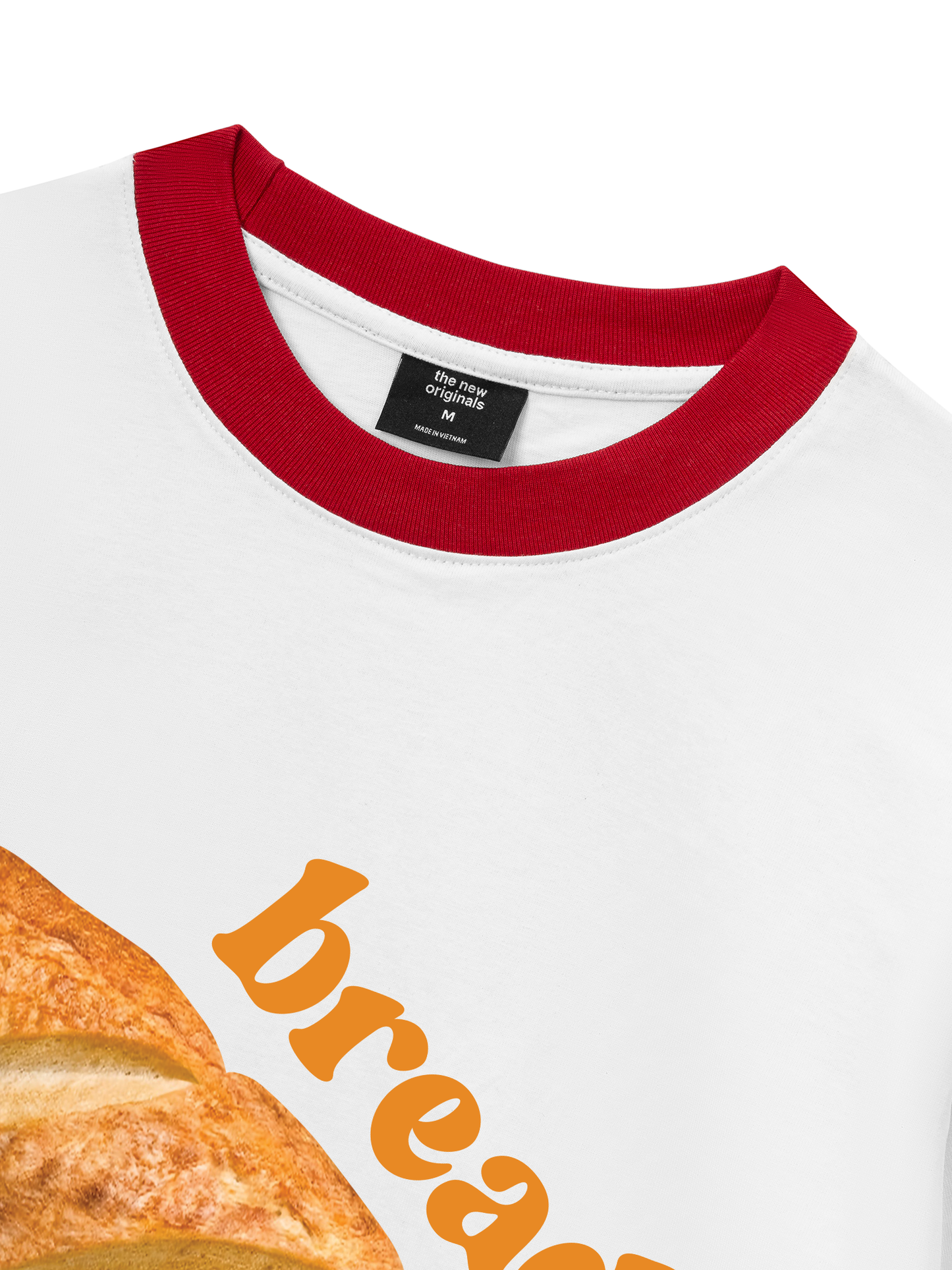 Áo Thun Ringer Relaxed Fit Bread