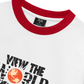 Áo Thun Ringer Relaxed Fit Be Bold View The World Through