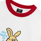 Áo Thun Ringer Relaxed Fit My Name Is Fuzzy Rabbit