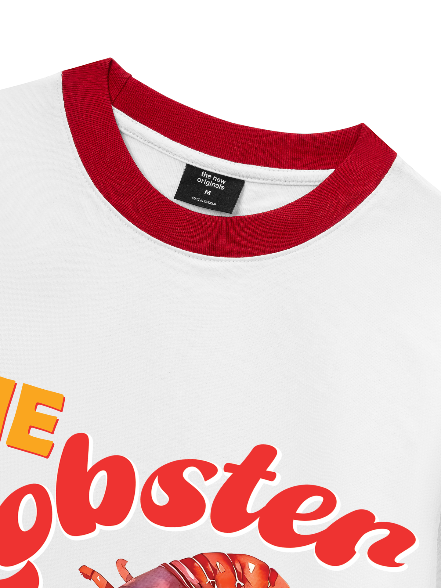 Áo Thun Ringer Relaxed Fit Summer Vibes The Lobster