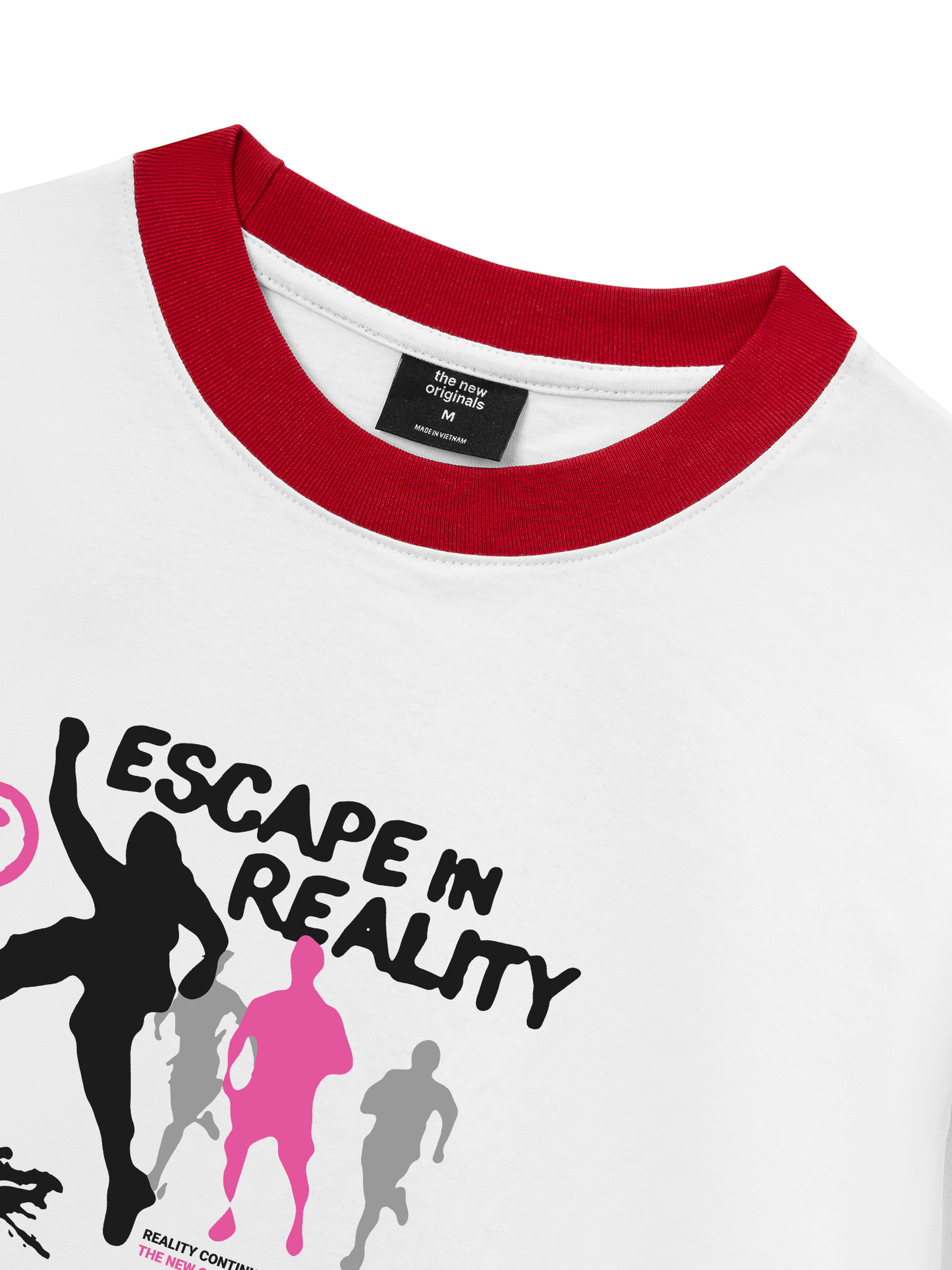 Áo Thun Ringer Relaxed Fit Be Bold Escape In Reality