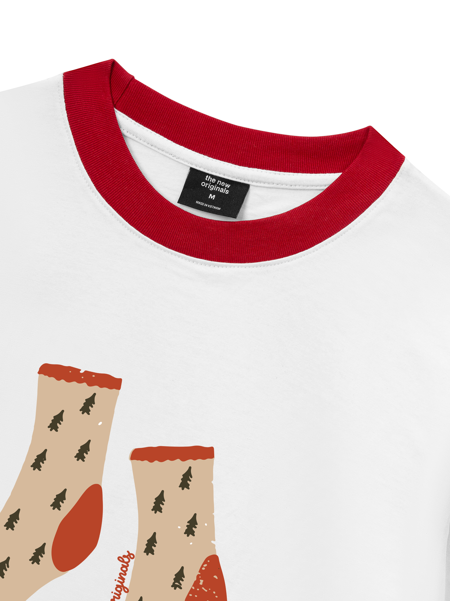 Áo Thun Ringer Relaxed Fit Autumn Vibes Magic Time