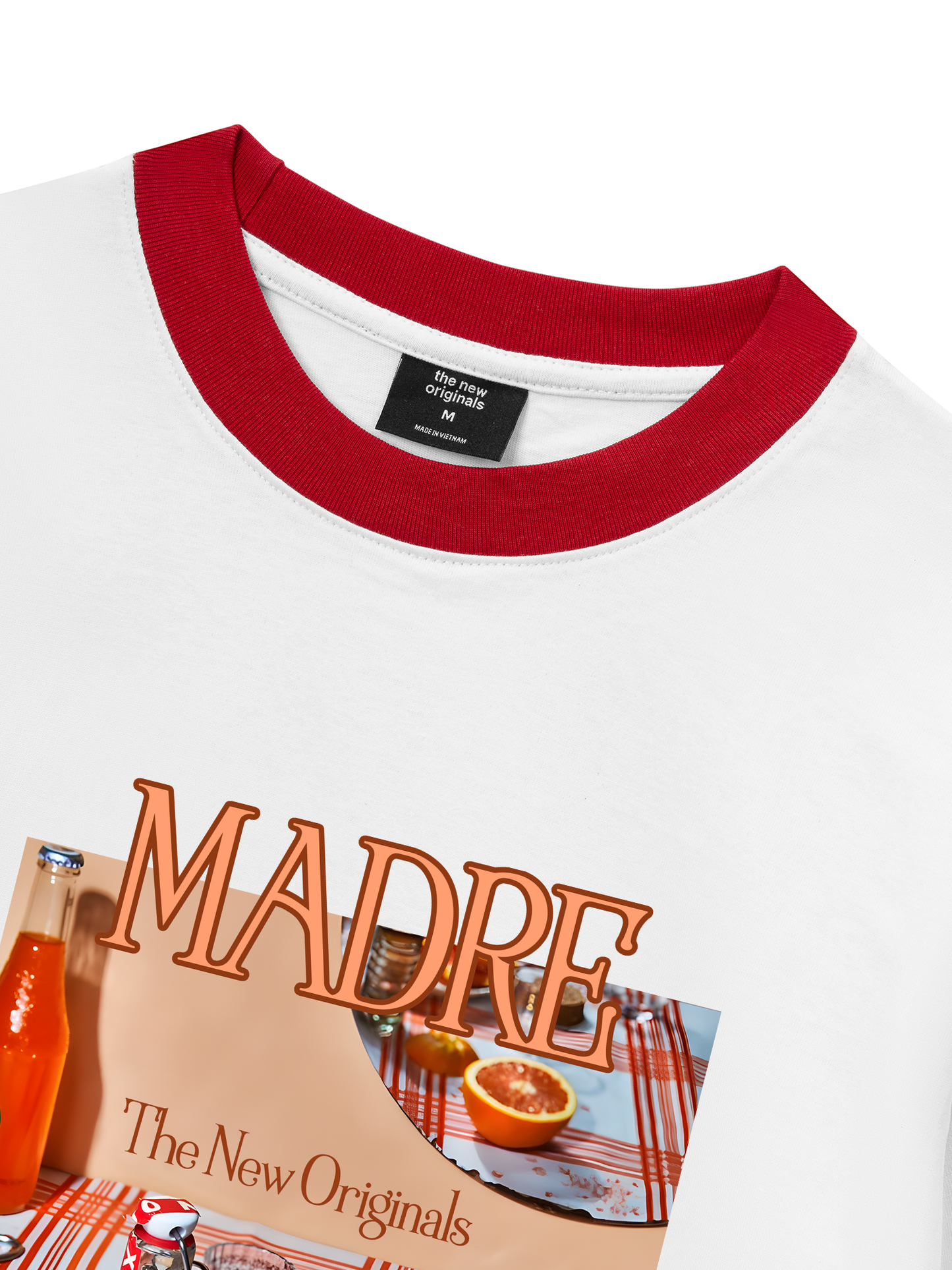 Áo Thun Ringer Relaxed Fit Fresh Madre Mezcal