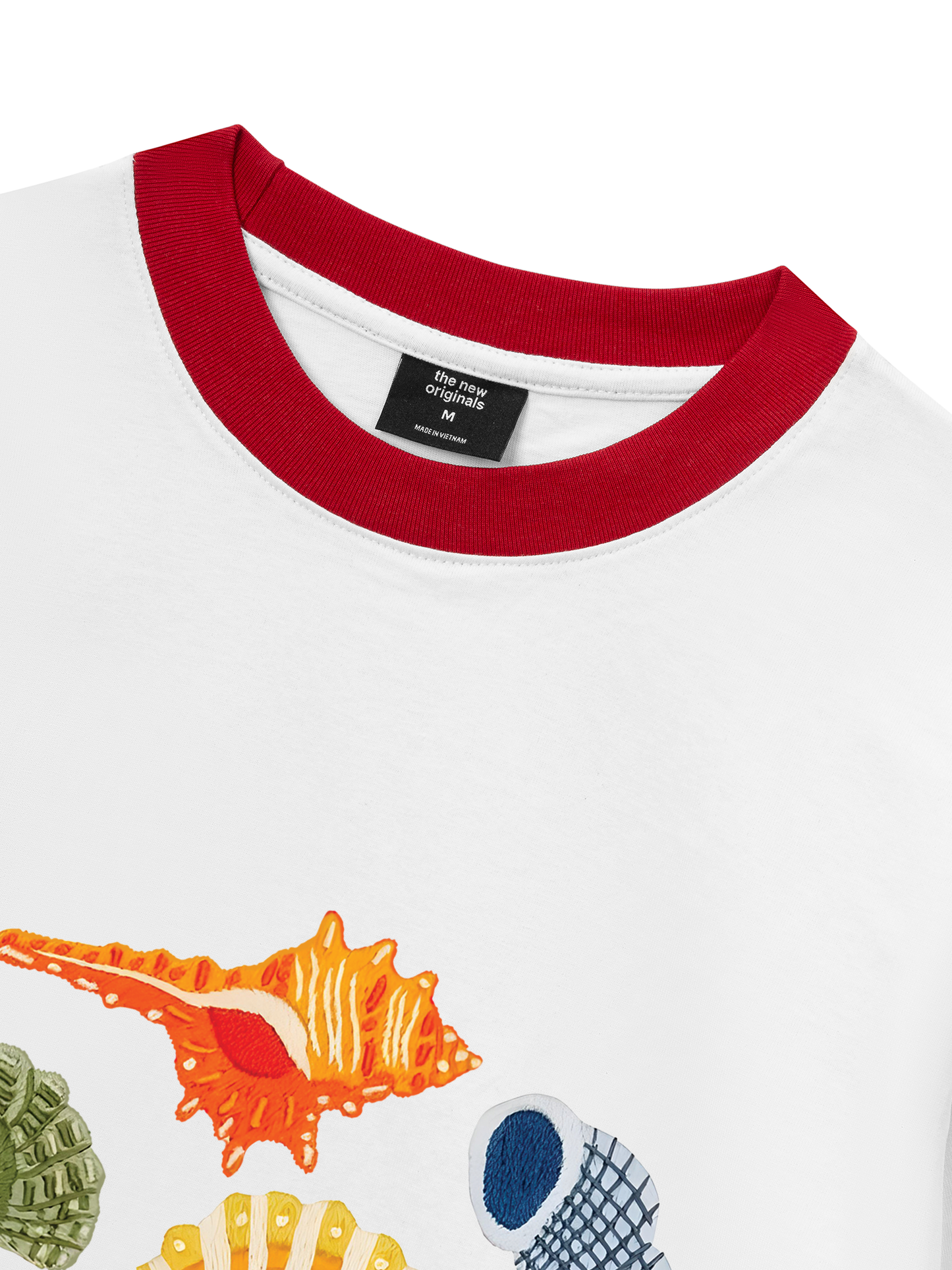 Áo Thun Ringer Relaxed Fit Summer Vibes
