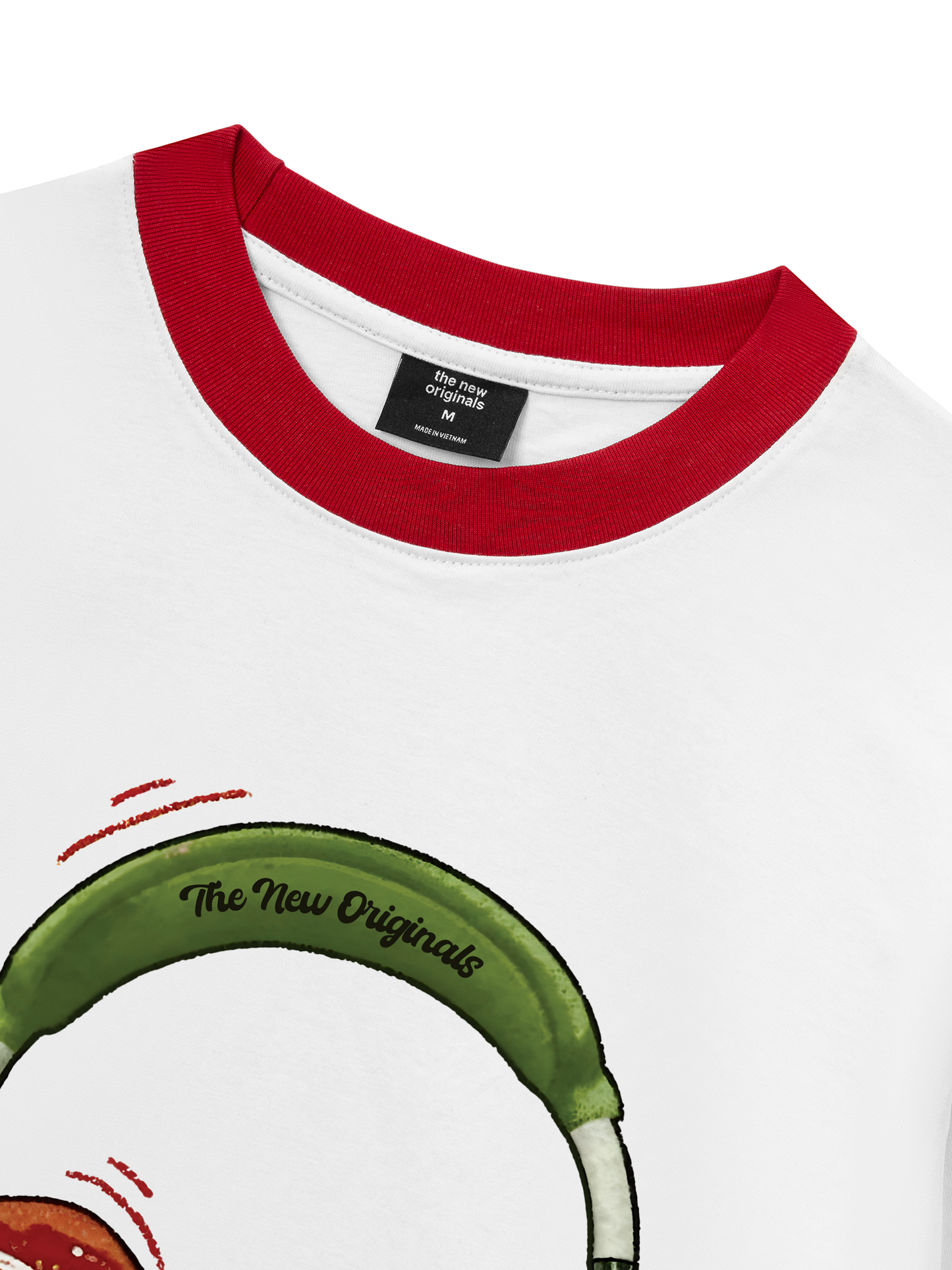 Áo Thun Ringer Relaxed Fit Tomato Chill Chill