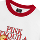 Áo Thun Ringer Relaxed Fit Fresh Pink Tequila