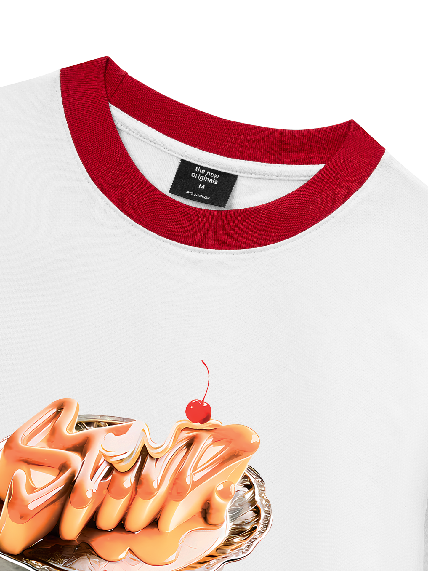 Áo Thun Ringer Relaxed Fit Sweet Pastry Perfect Freat