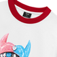 Áo Thun Ringer Relaxed Fit BOUNCE BACK© two-tone devil lip
