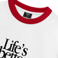 Áo Thun Ringer Relaxed Fit Life_s Better With Music