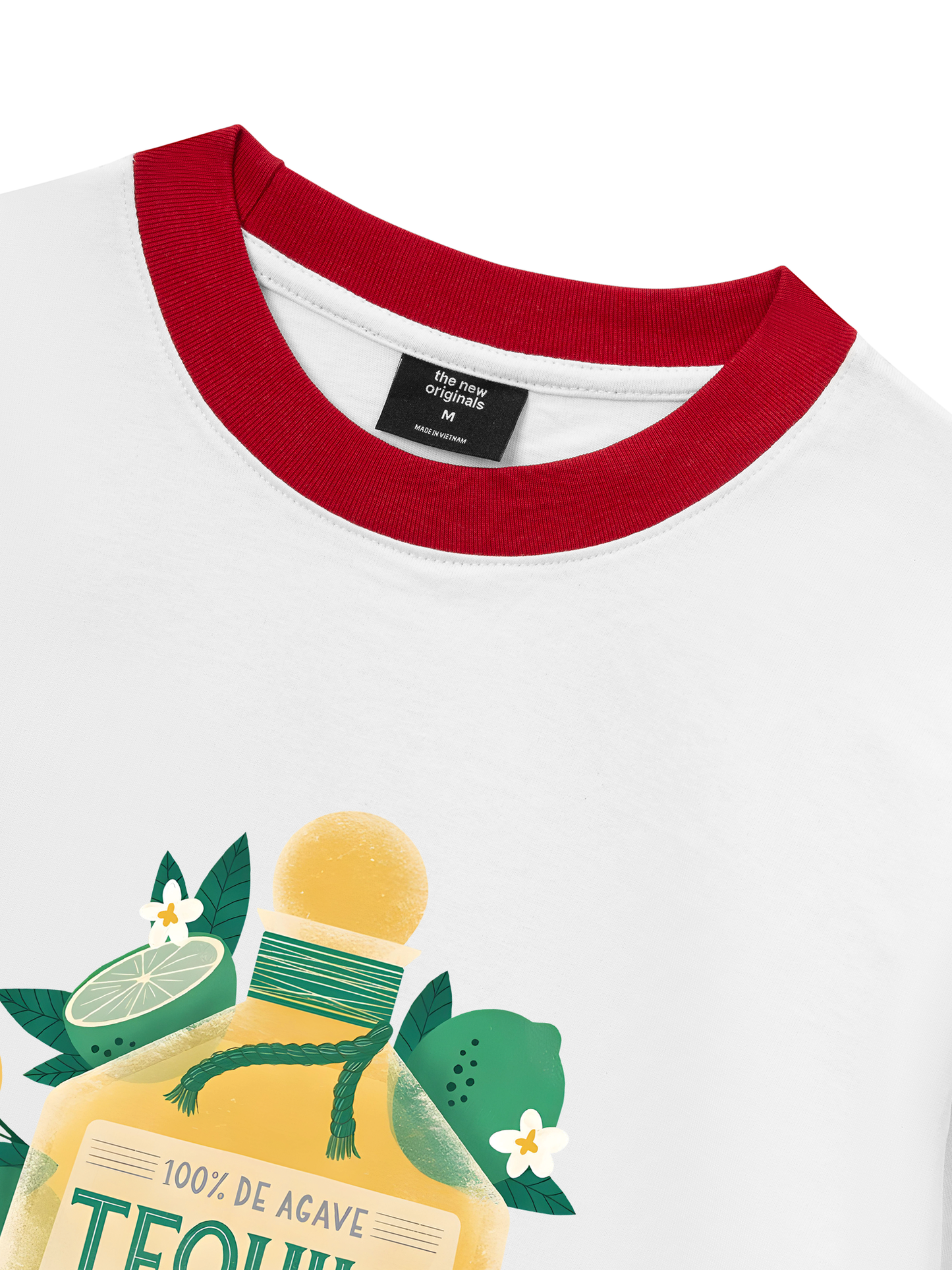 Áo Thun Ringer Relaxed Fit tequila