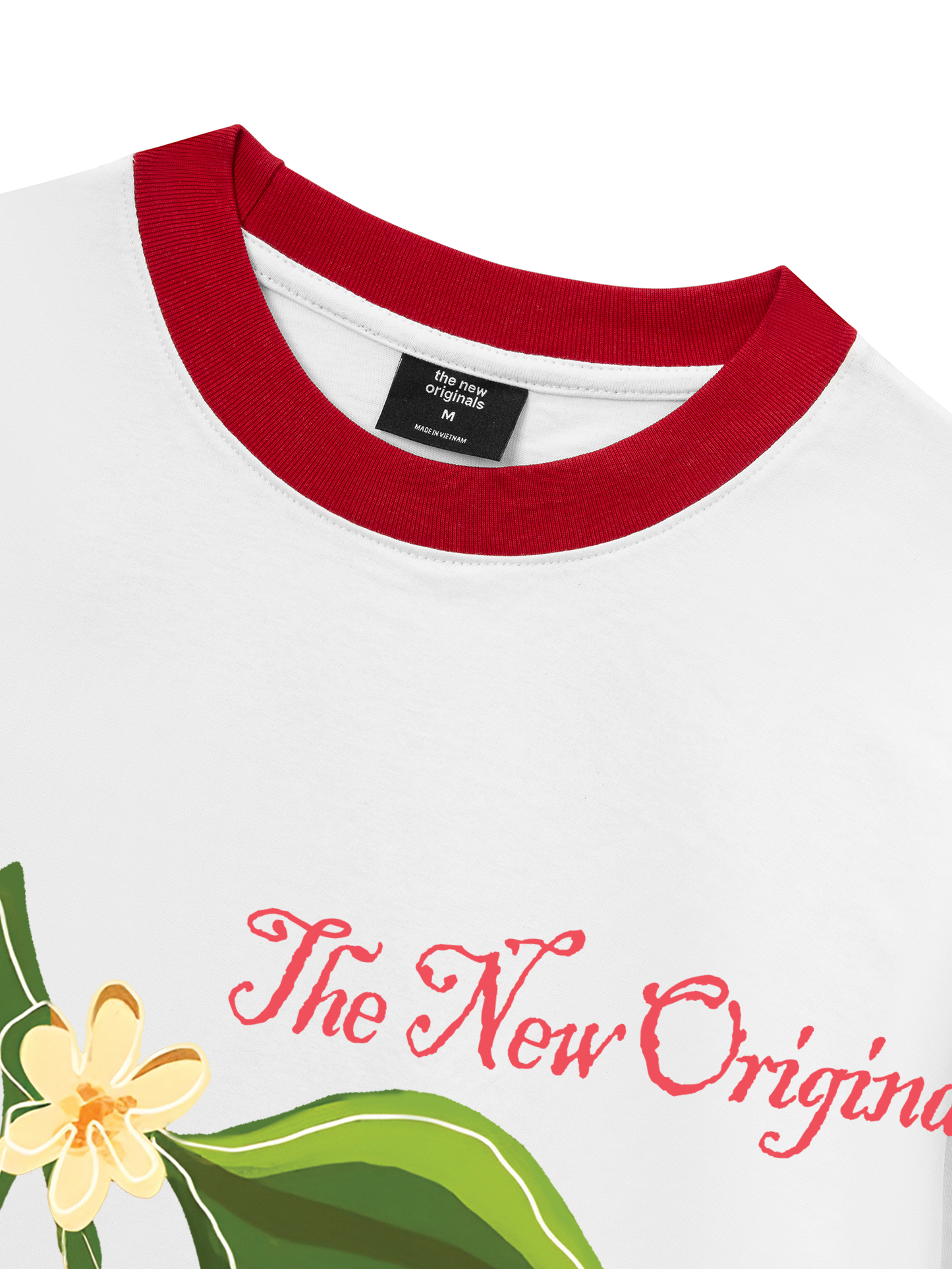 Áo Thun Ringer Relaxed Fit Tropical vibe