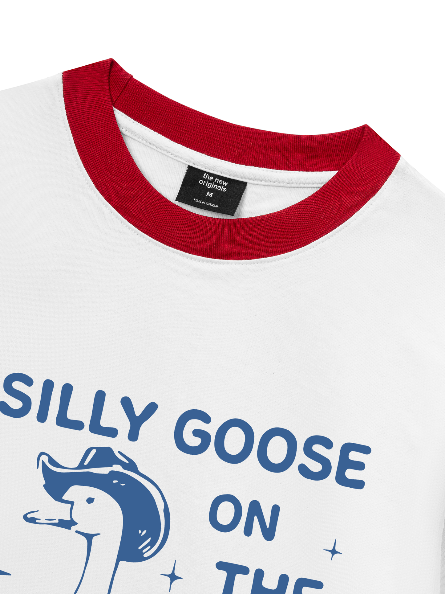 Áo Thun Ringer Relaxed Fit Silly goose
