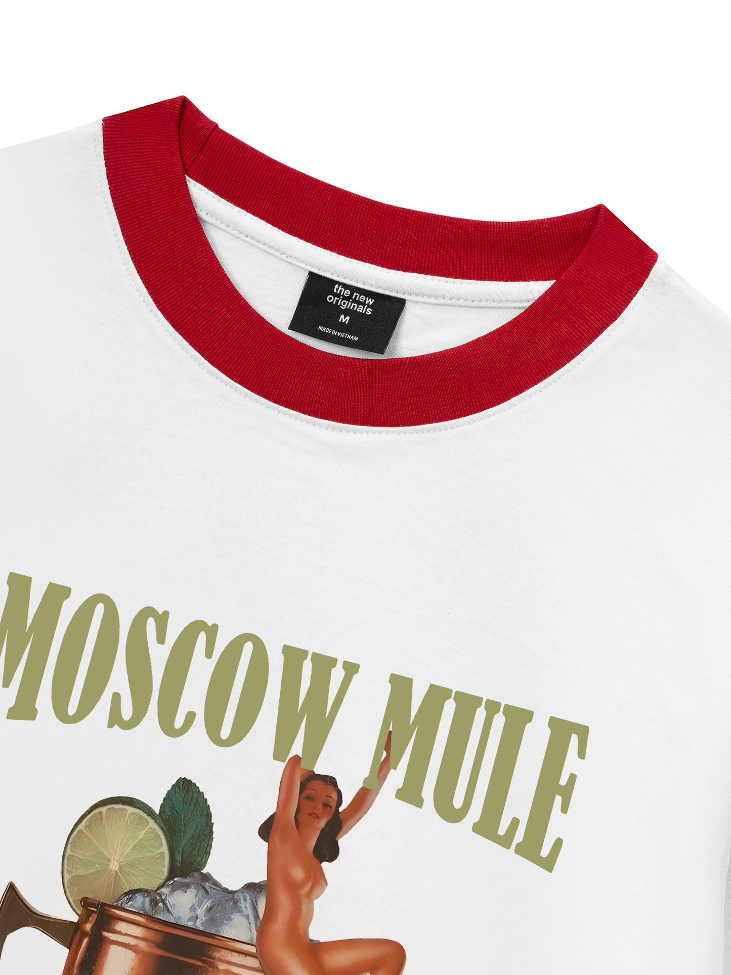 Áo Thun Ringer Relaxed Fit Fresh Moscow Mule