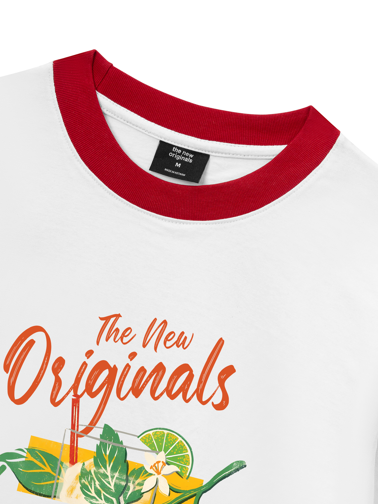 Áo Thun Ringer Relaxed Fit MOJITO