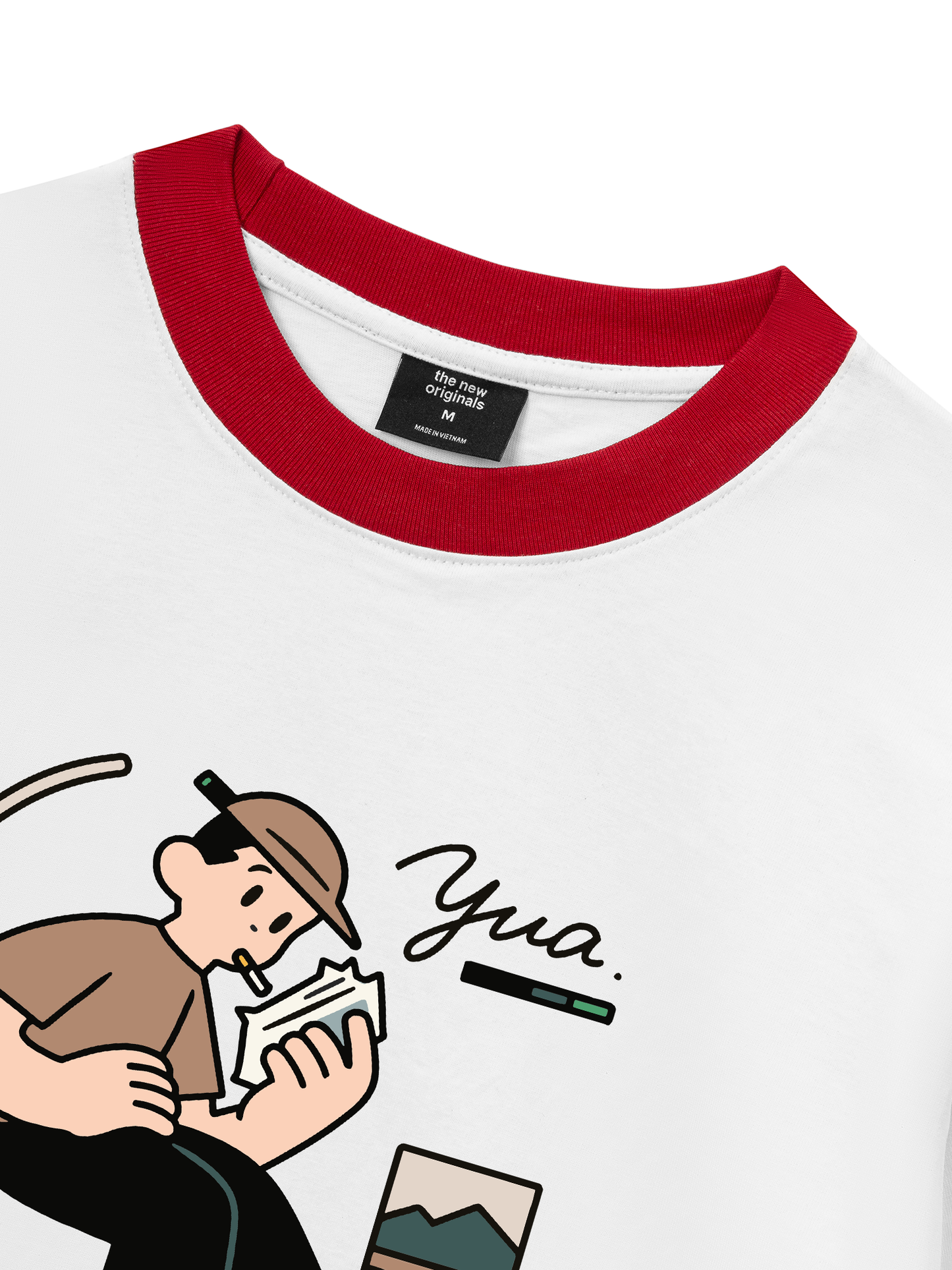 Áo Thun Ringer Relaxed Fit Weekend Boy
