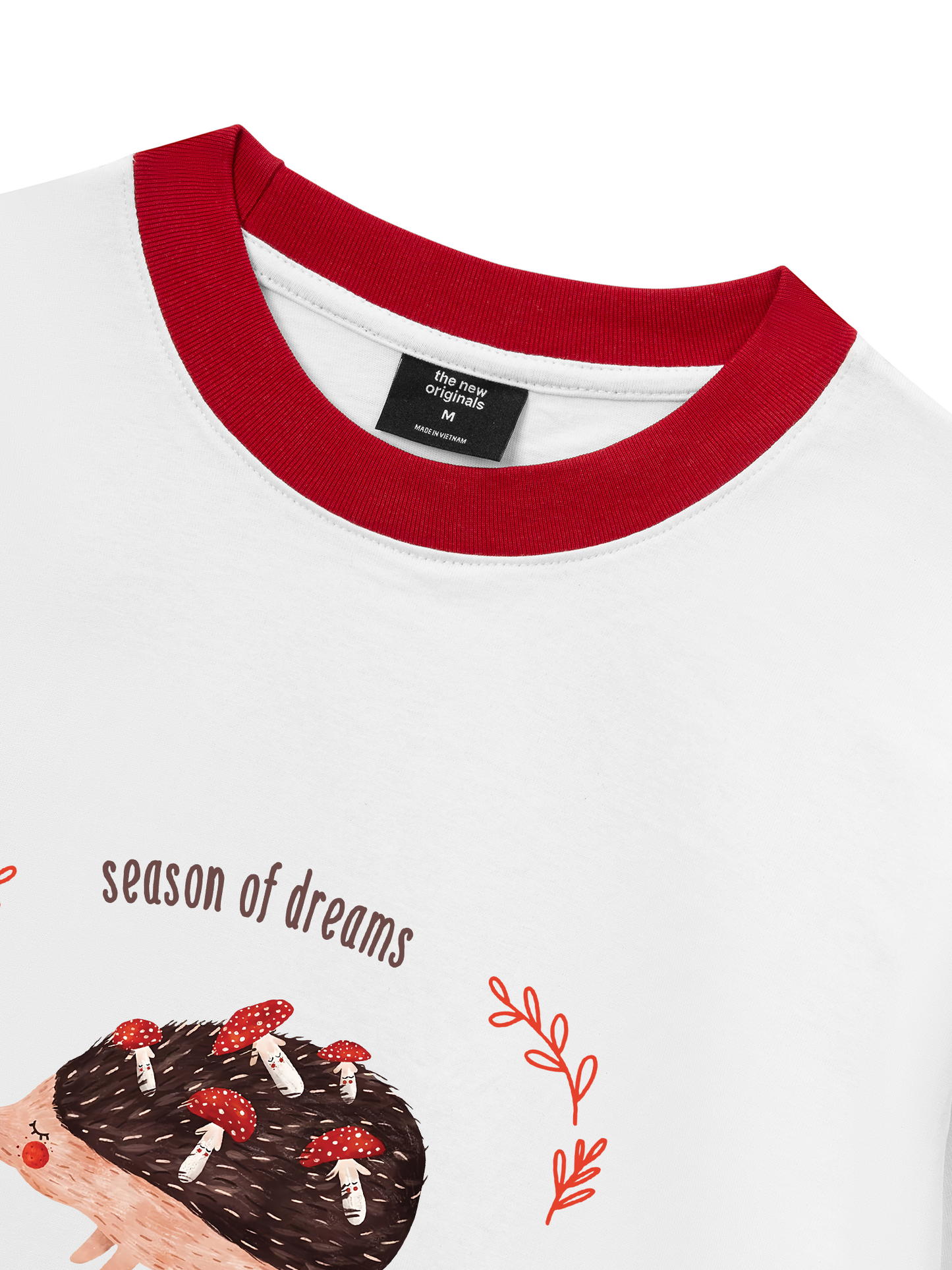 Áo Thun Ringer Relaxed Fit Autumn Season of Dreams