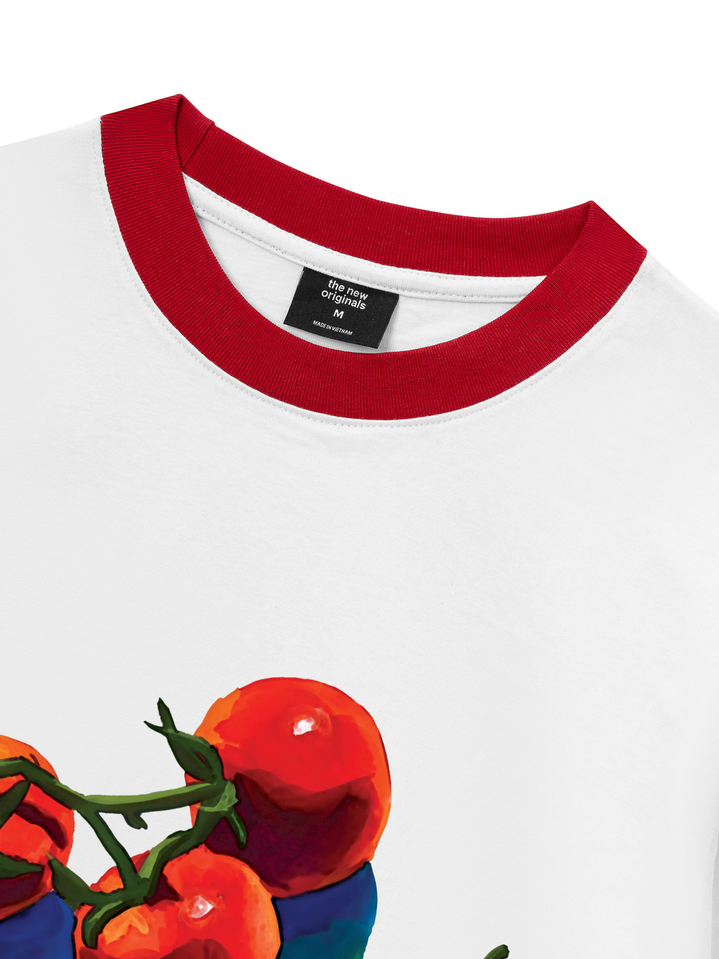 Áo Thun Ringer Relaxed Fit Tomato - Bloom & Fruit