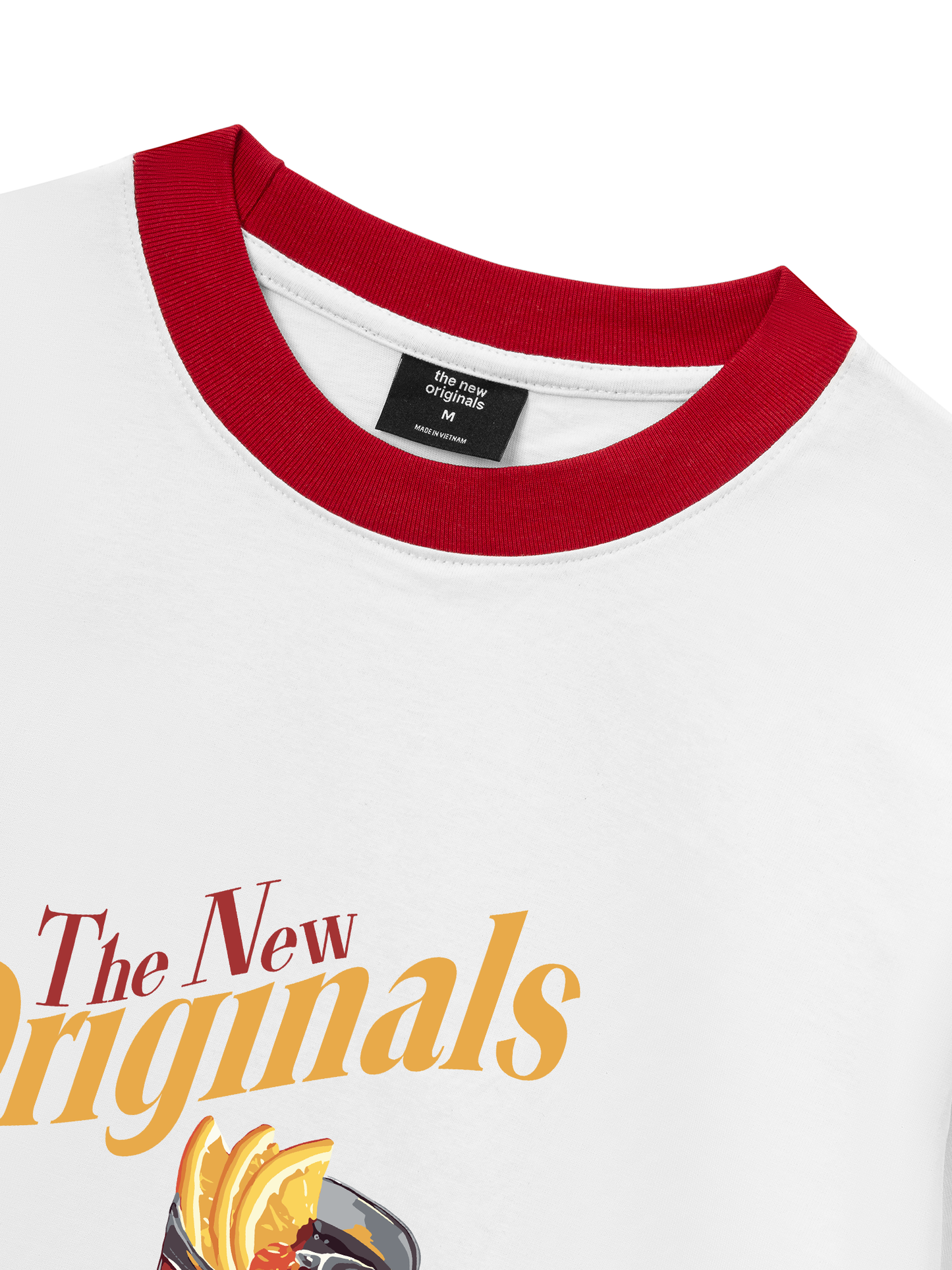 Áo Thun Ringer Relaxed Fit Be Bold The Negroni