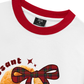 Áo Thun Ringer Relaxed Fit Sweet Pastry Red Plaid Bow