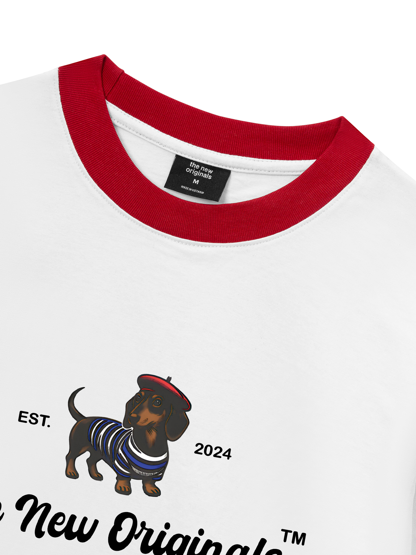 Áo Thun Ringer Relaxed Fit Bonjour Originals