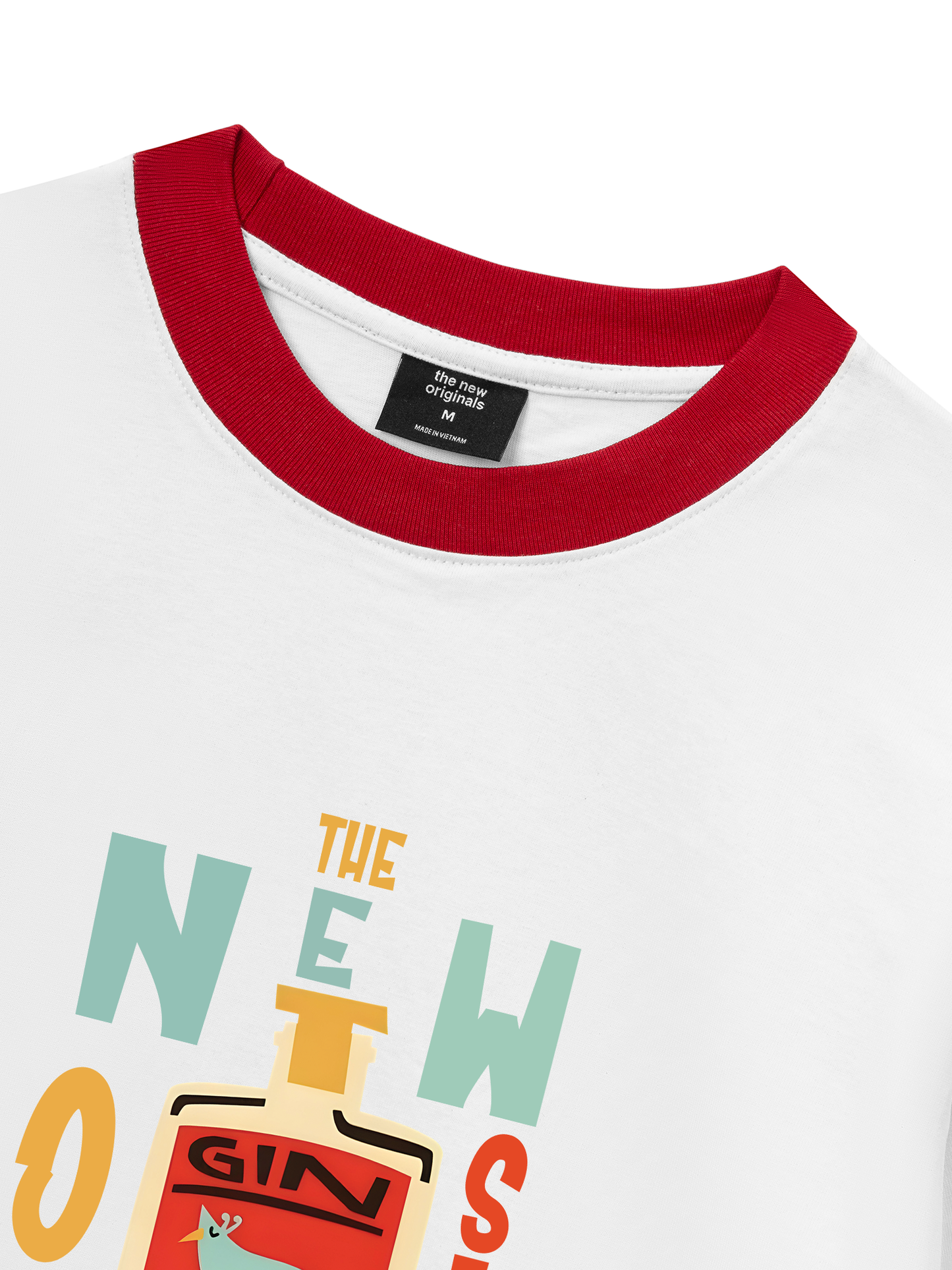Áo Thun Ringer Relaxed Fit GIN
