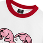 Áo Thun Ringer Relaxed Fit Meow Meow Heart