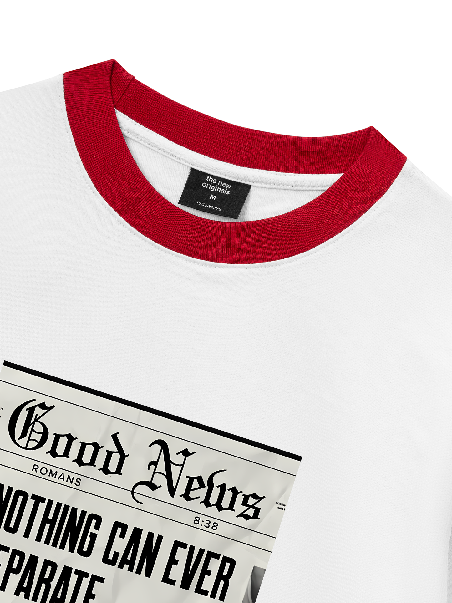 Áo Thun Ringer Relaxed Fit Be Bold Good News
