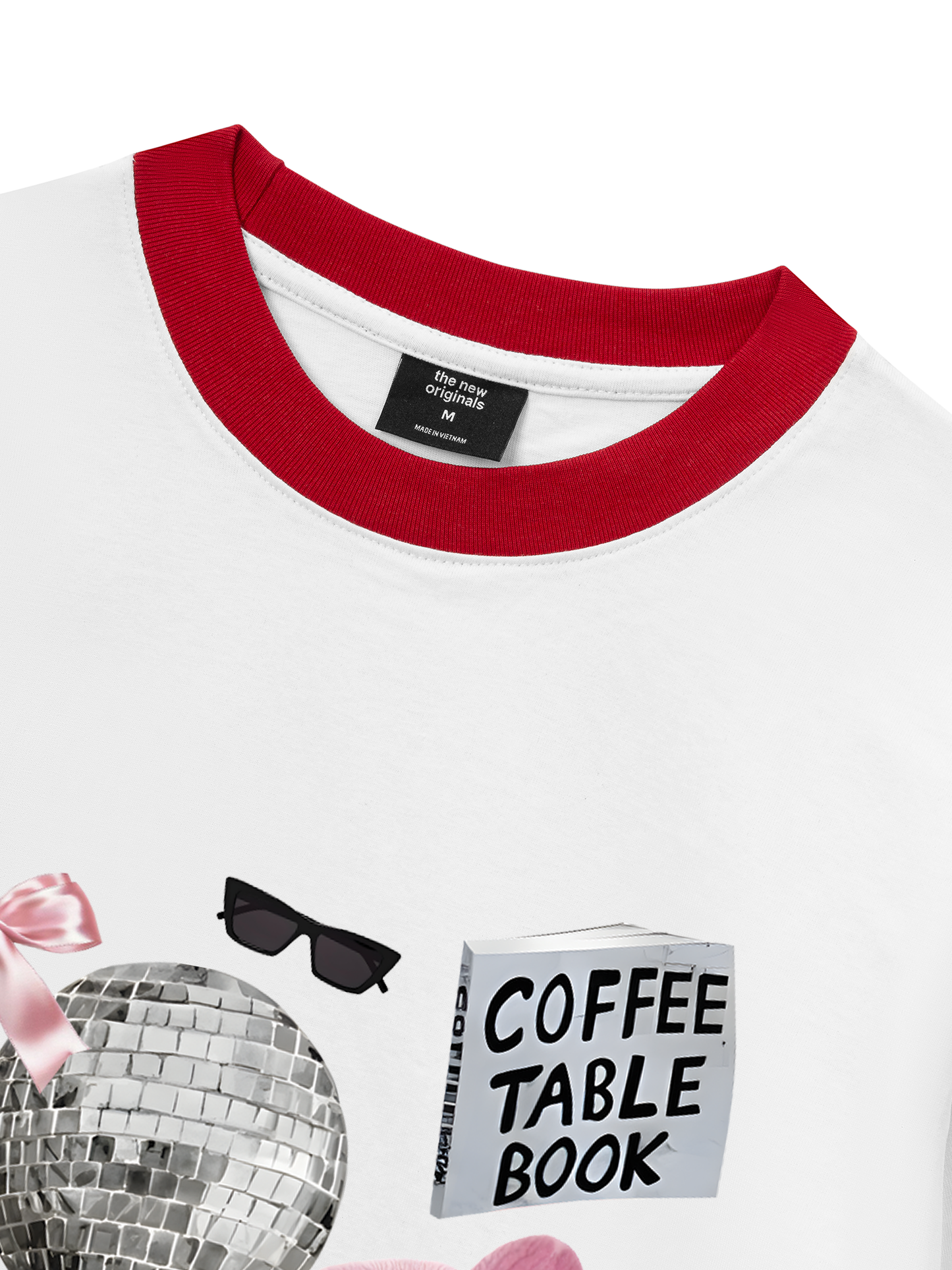Áo Thun Ringer Relaxed Fit Suummer Vibes Cute Things