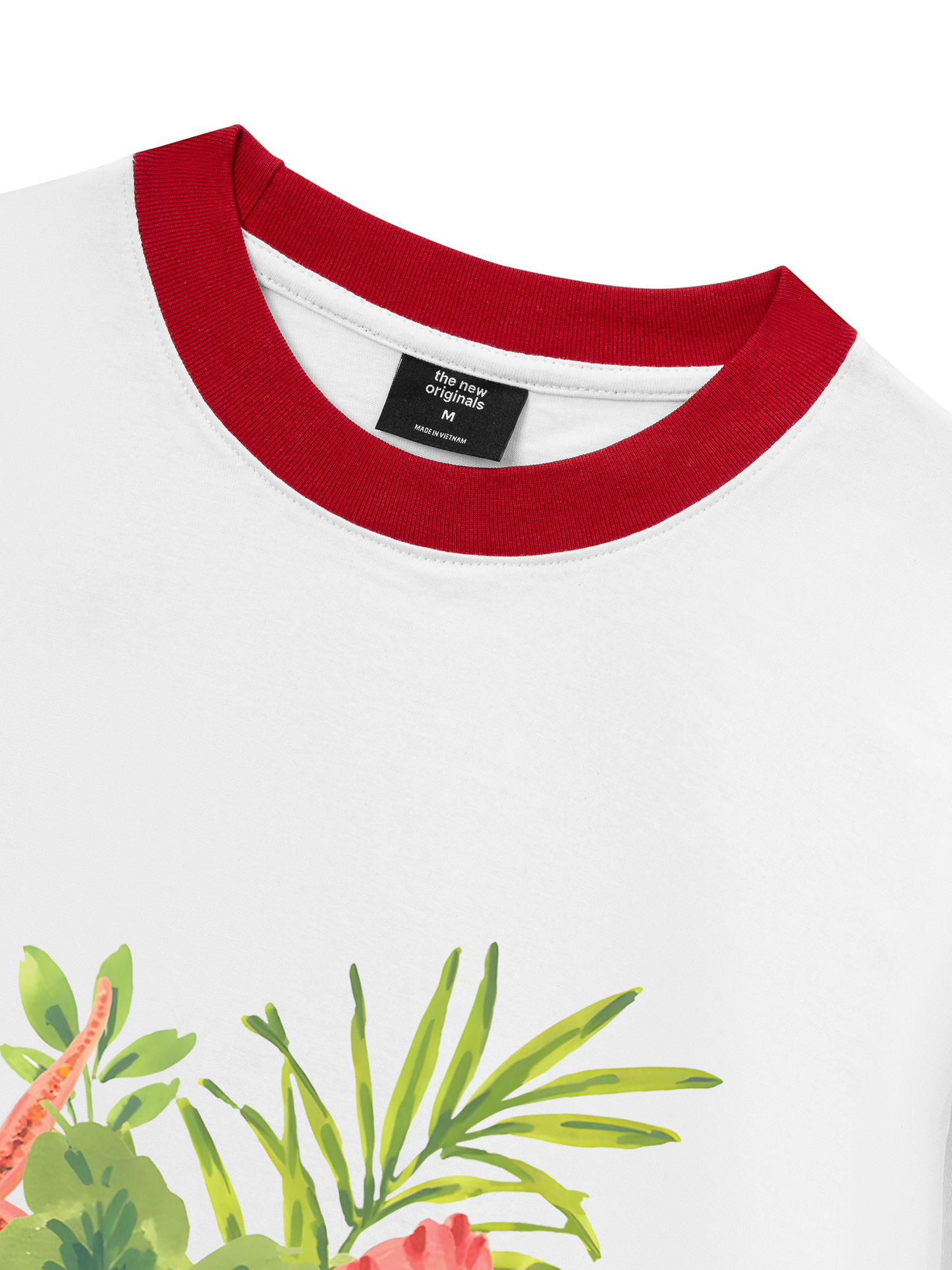Áo Thun Ringer Relaxed Fit Nature & Summer