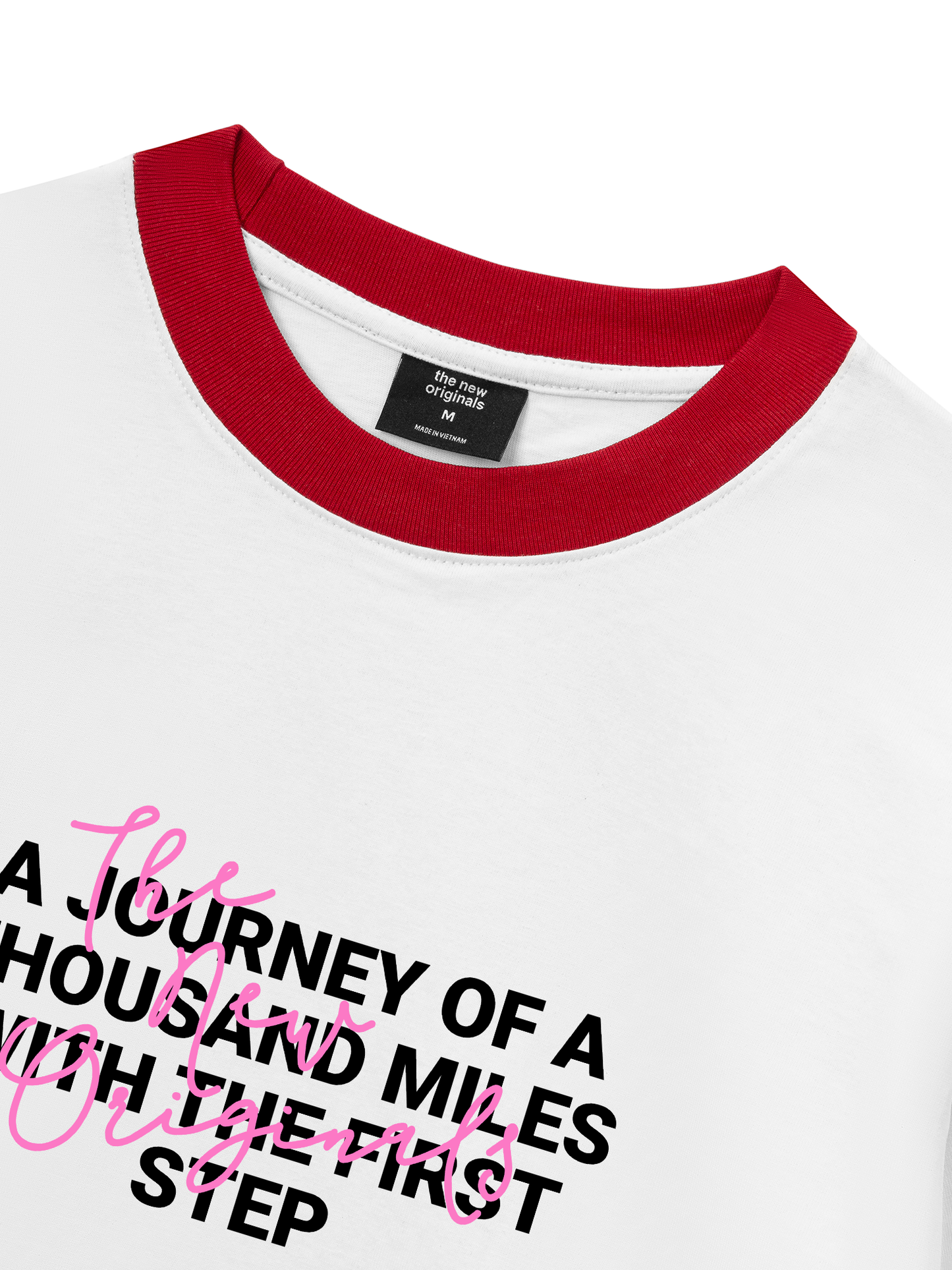 Áo Thun Ringer Relaxed Fit Be Bold The First Step