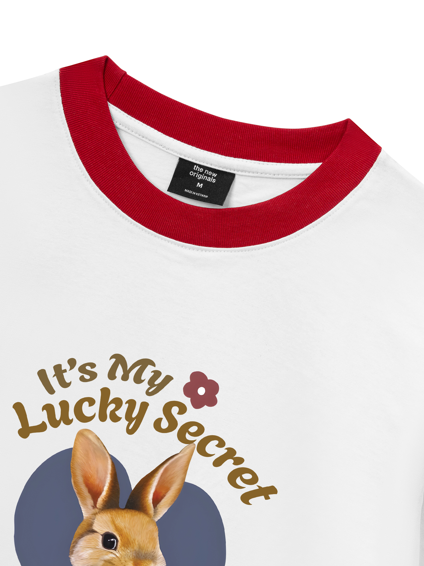 Áo Thun Ringer Relaxed Fit It_s my lucky secret
