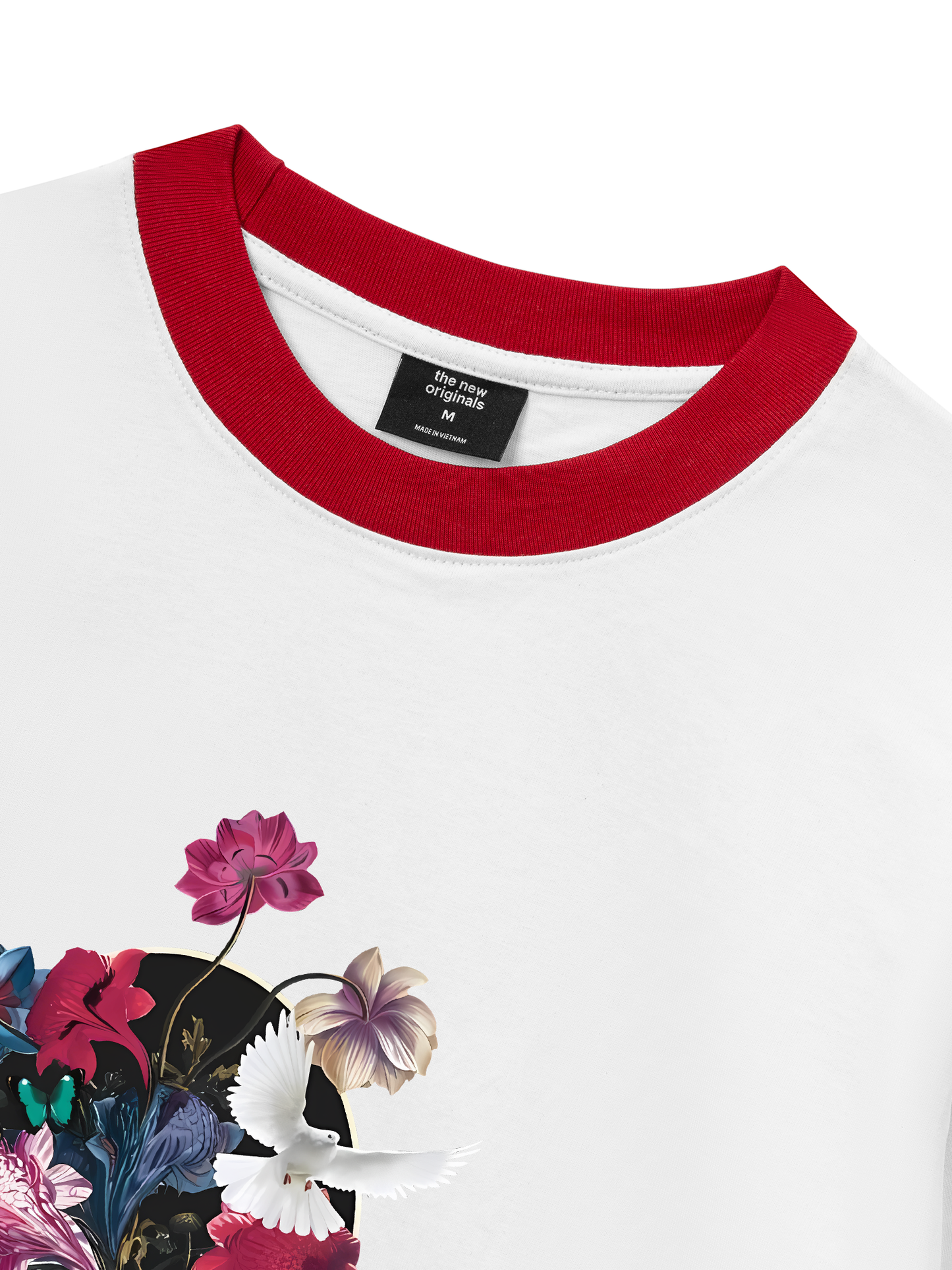 Áo Thun Ringer Relaxed Fit Be Bold The Blood Of The Rebel
