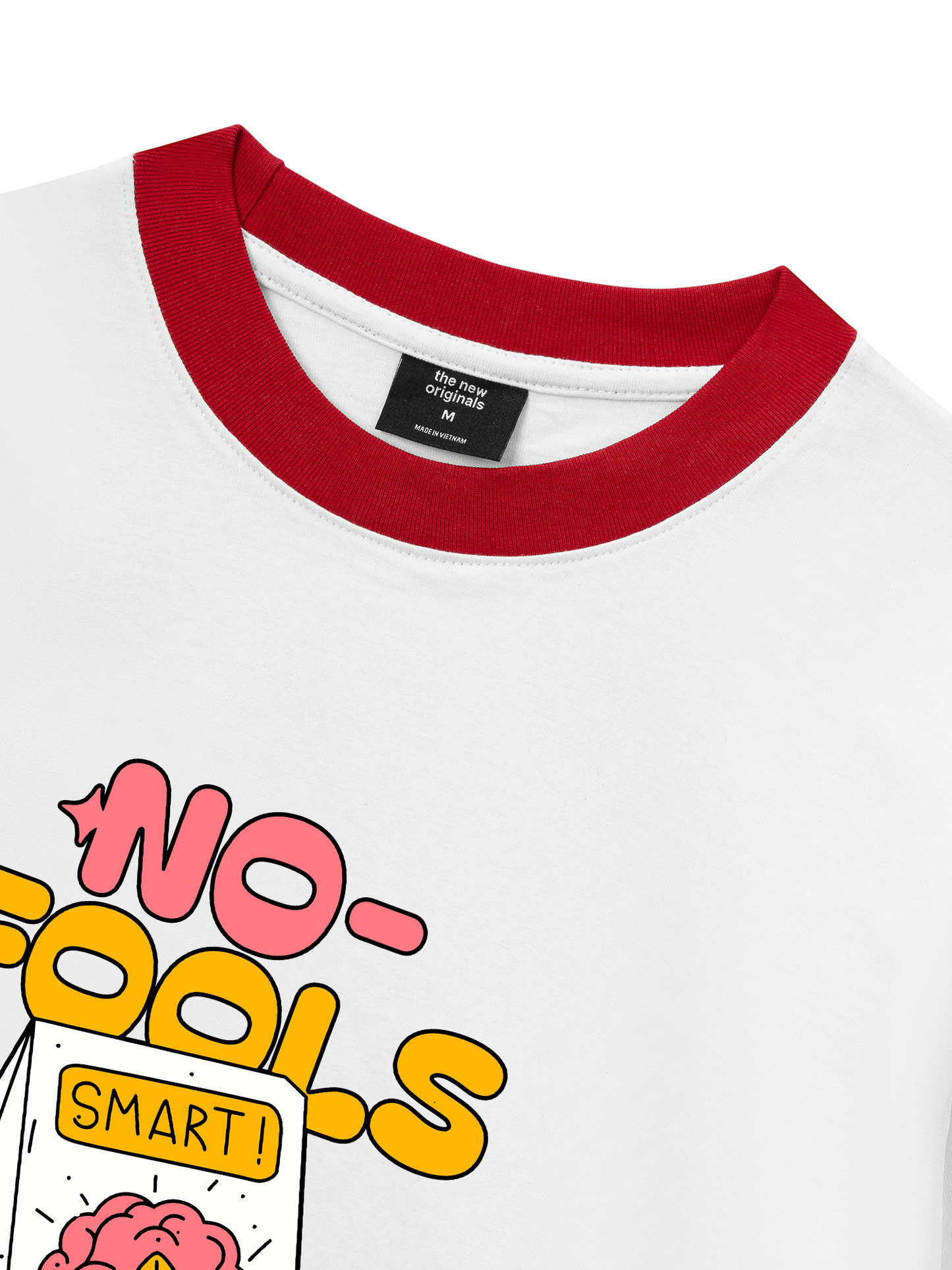Áo Thun Ringer Relaxed Fit Be Bold No Fools Zone