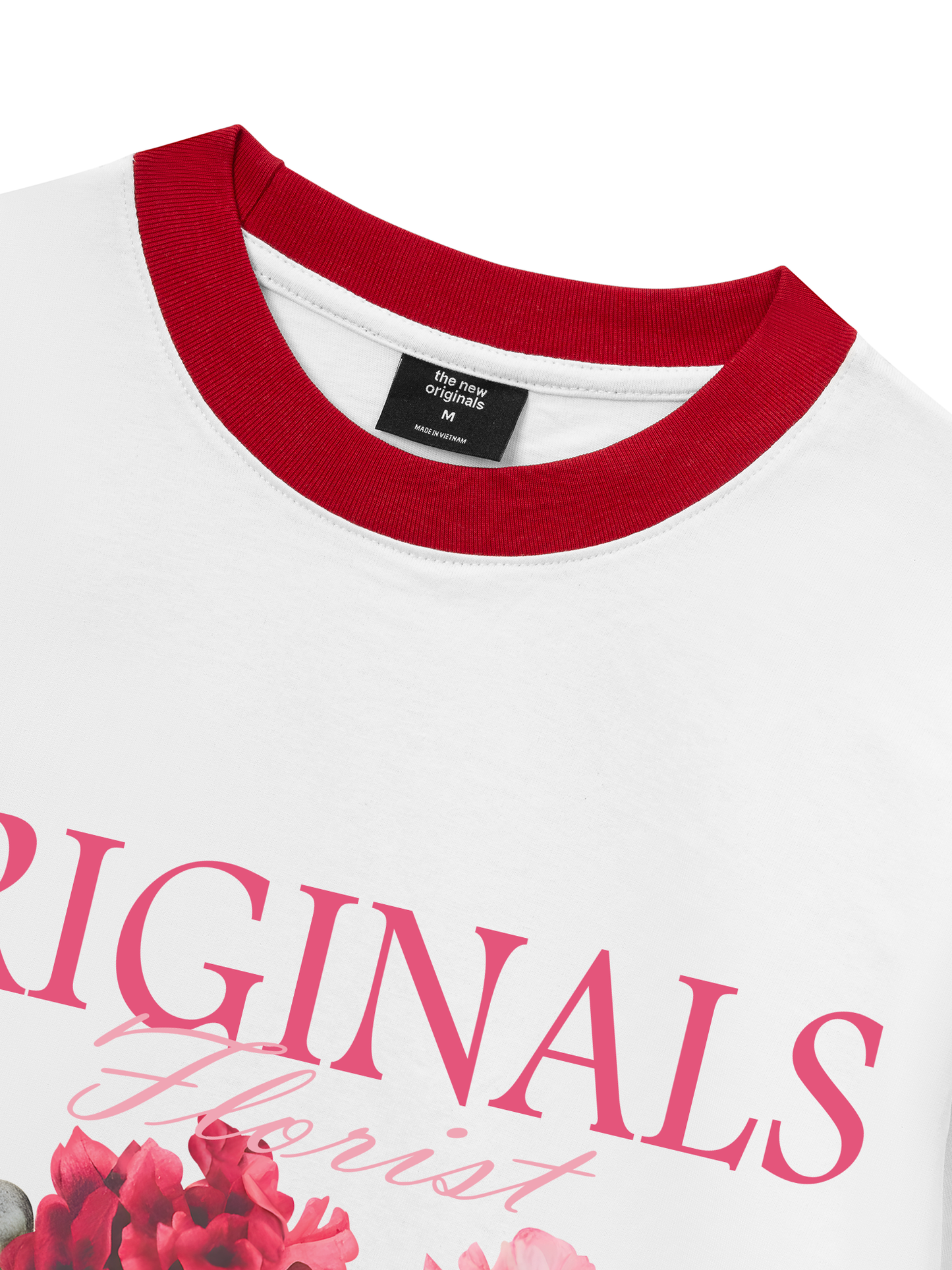 Áo Thun Ringer Relaxed Fit Summer Vibes Originals Florist