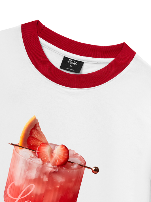 Áo Thun Ringer Relaxed Fit Fresh Love Potion