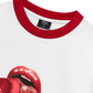 Áo Thun Ringer Relaxed Fit Lips Lollipop