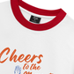 Áo Thun Ringer Relaxed Fit cheer to the moment