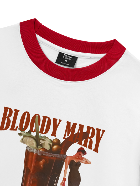 Áo Thun Ringer Relaxed Fit Fresh Bloody Mary
