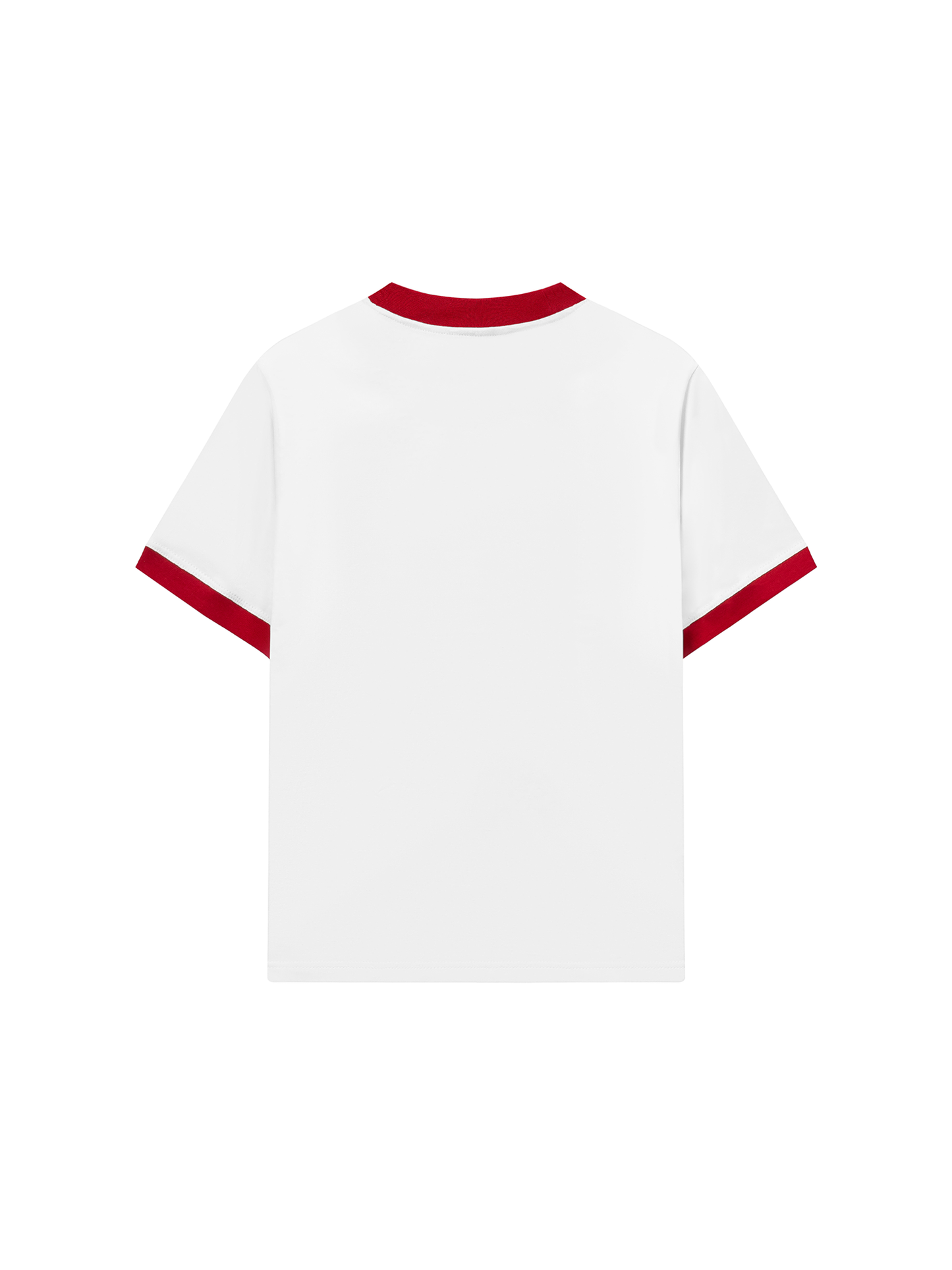 Áo Thun Ringer Relaxed Fit Summer Vibes Raspberry