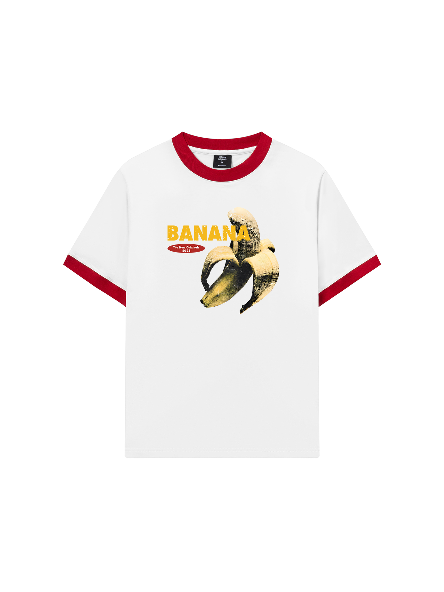 Áo Thun Ringer Relaxed Fit Summer Vibes Retro Bananaa