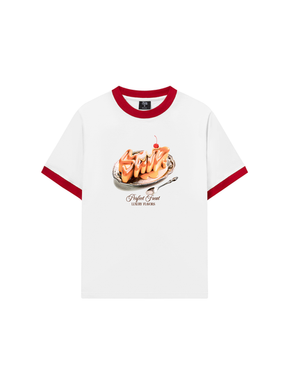 Áo Thun Ringer Relaxed Fit Sweet Pastry Perfect Freat