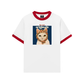 Áo Thun Ringer Relaxed Fit Mad Cat