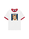 Áo Thun Ringer Relaxed Fit Mad Cat